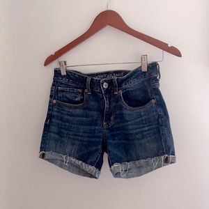 American Eagle mid rise shorts